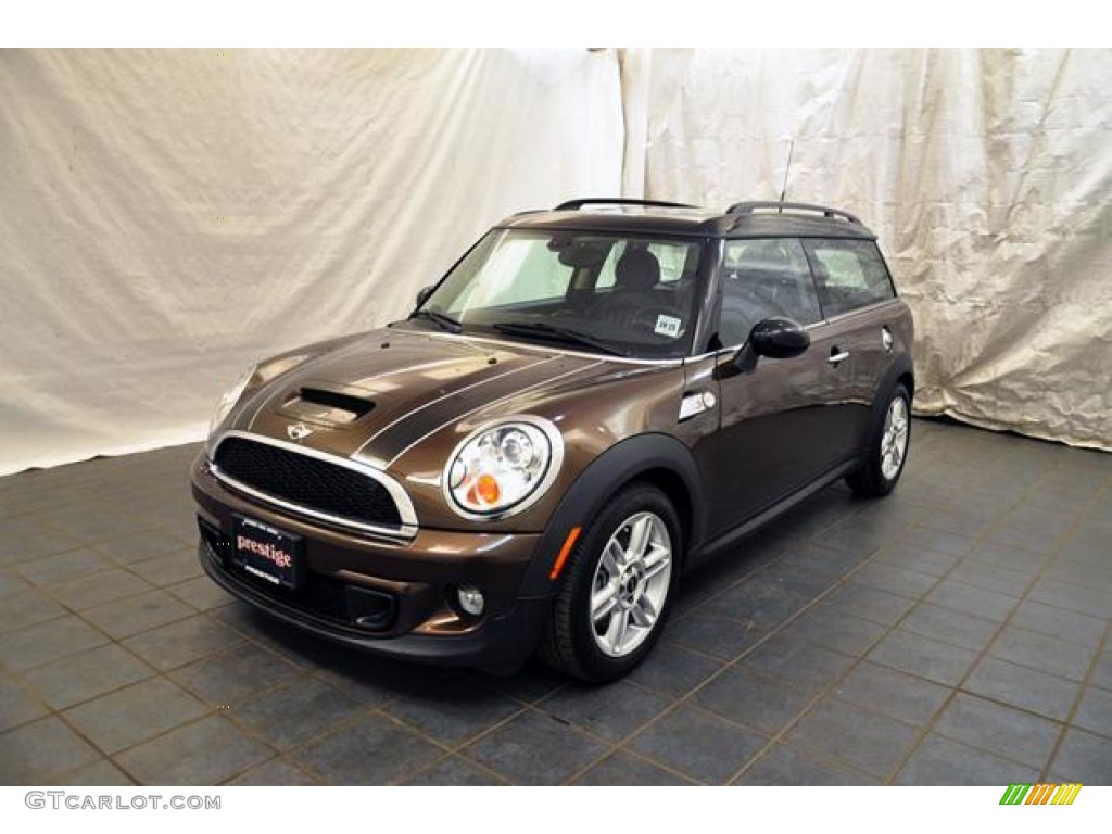 2011 Cooper S Clubman - Hot Chocolate Metallic / Carbon Black Lounge Leather photo #1