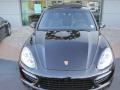 2012 Jet Black Metallic Porsche Cayenne Turbo  photo #28