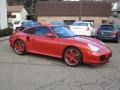 2003 Zanzibar Red Metallic Porsche 911 Turbo Coupe #58664371