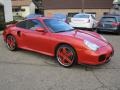 2003 Zanzibar Red Metallic Porsche 911 Turbo Coupe  photo #12