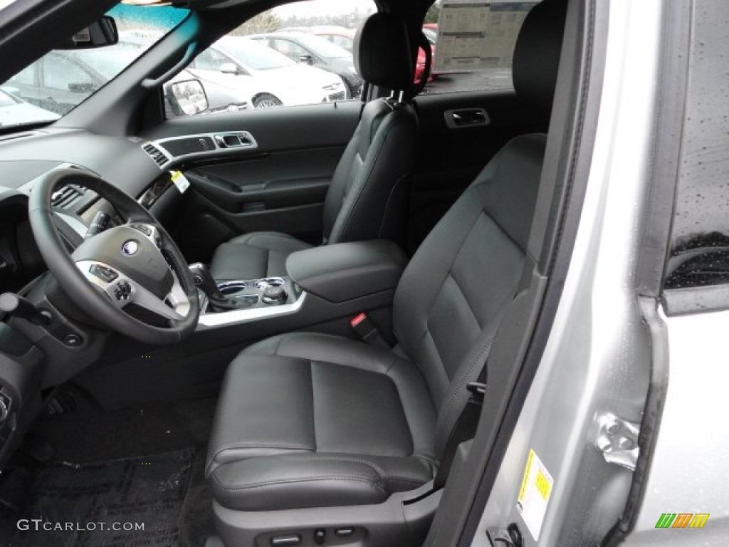 Charcoal Black Interior 2012 Ford Explorer Limited 4WD Photo #58677014