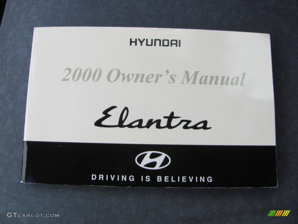2000 Elantra GLS Sedan - Sandalwood / Gray photo #4