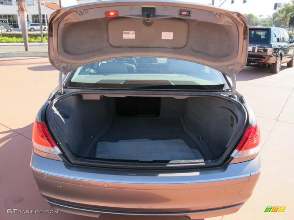 2007 7 Series 750i Sedan - Sterling Grey Metallic / Flannel Grey photo #14