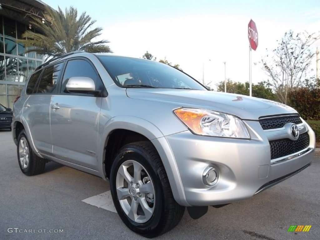 2011 RAV4 Limited - Classic Silver Metallic / Ash photo #14