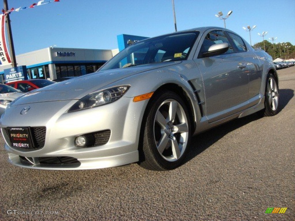 2007 RX-8 Sport - Sunlight Silver Metallic / Black photo #1