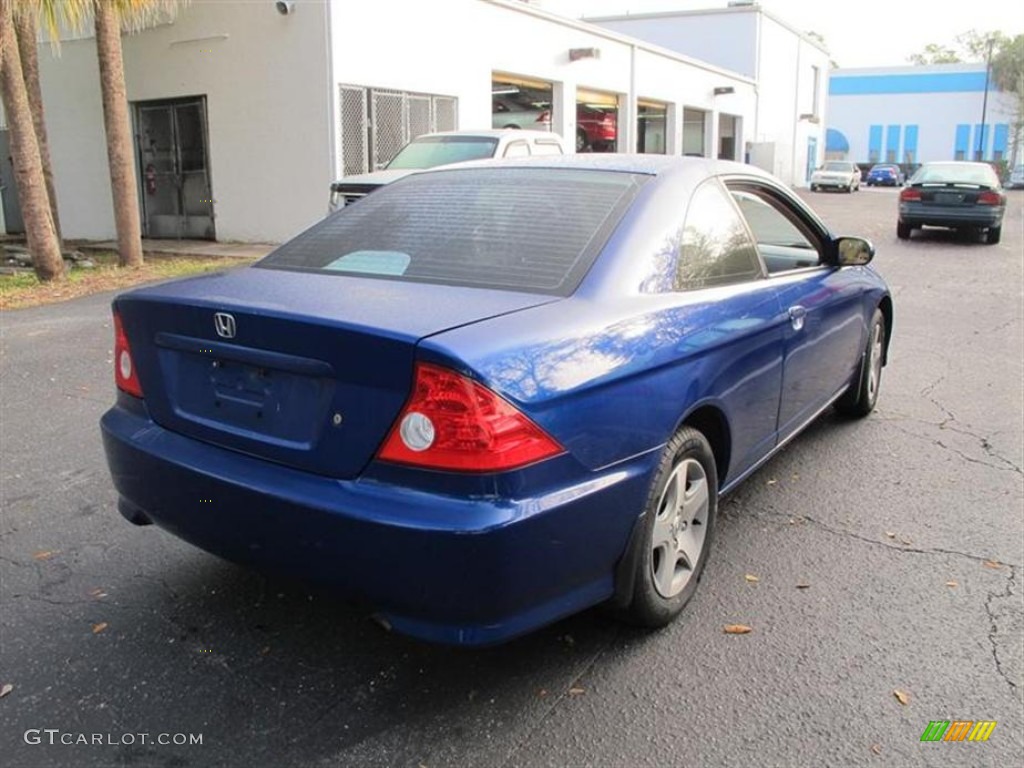2005 Civic EX Coupe - Fiji Blue Pearl / Ivory photo #2