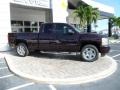 2009 Dark Cherry Red Metallic Chevrolet Silverado 1500 LT Extended Cab  photo #8