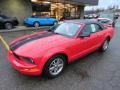 2005 Torch Red Ford Mustang V6 Premium Convertible  photo #8