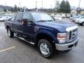 2009 Dark Blue Pearl Metallic Ford F250 Super Duty XLT Crew Cab 4x4  photo #6