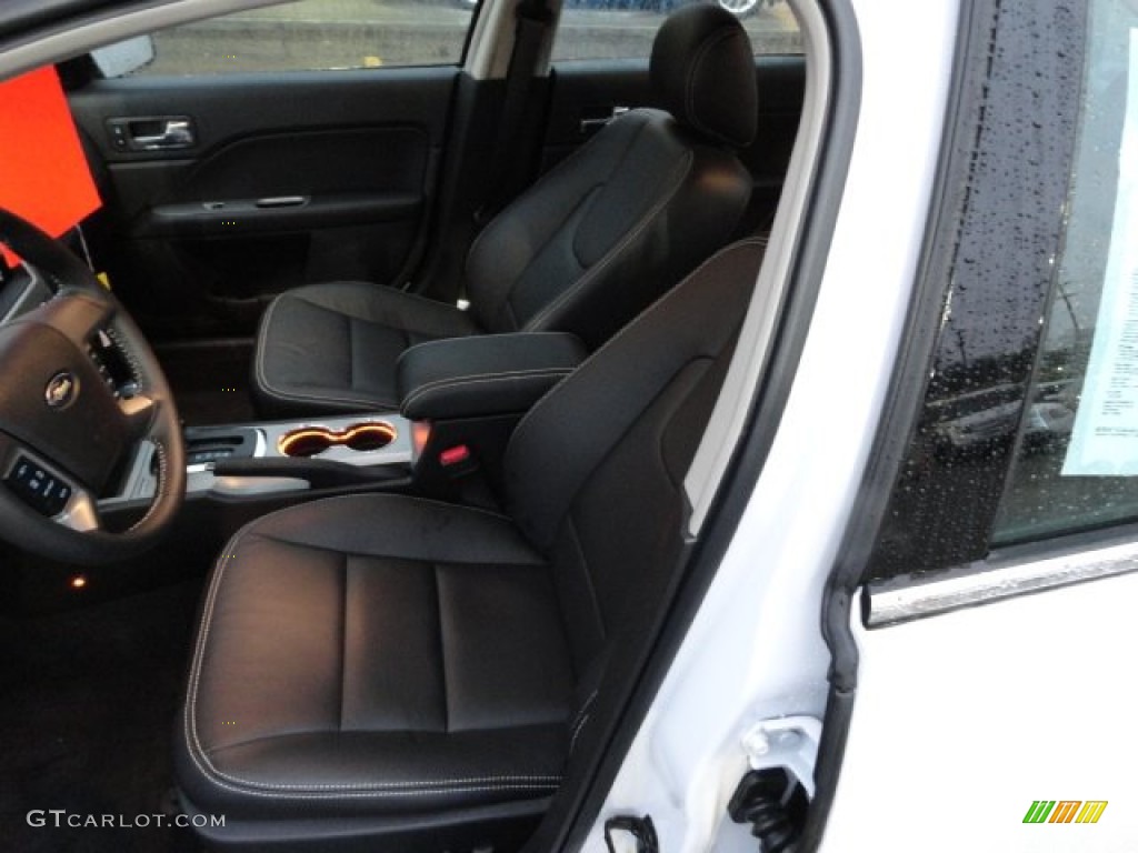2012 Fusion SEL V6 AWD - White Platinum Tri-Coat / Charcoal Black photo #11