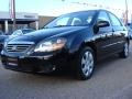 Ebony Black - Spectra EX Sedan Photo No. 1
