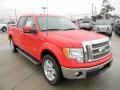 Race Red - F150 Lariat SuperCrew Photo No. 3
