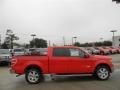 Race Red - F150 Lariat SuperCrew Photo No. 4