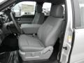 Steel Gray Interior Photo for 2012 Ford F150 #58683278