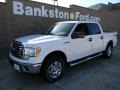 2012 Oxford White Ford F150 XLT SuperCrew 4x4  photo #2