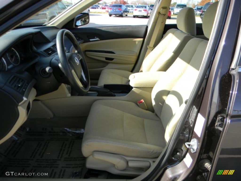 2011 Accord LX Sedan - Dark Amber Metallic / Ivory photo #8