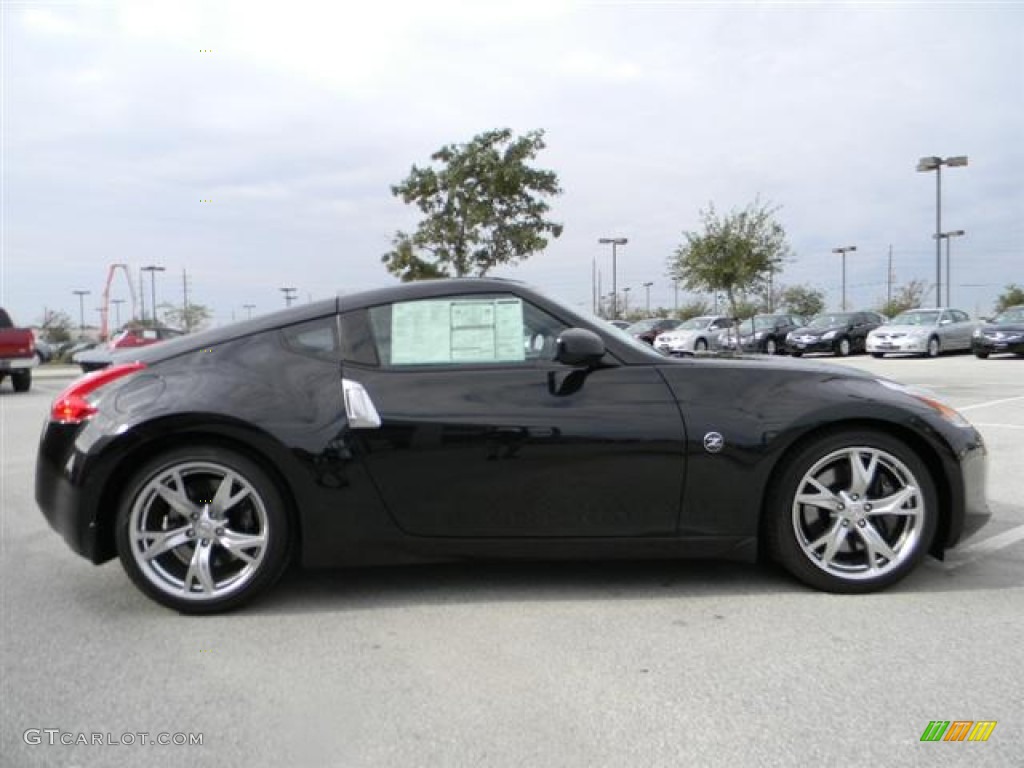 2012 370Z Sport Touring Coupe - Magnetic Black / Black photo #4