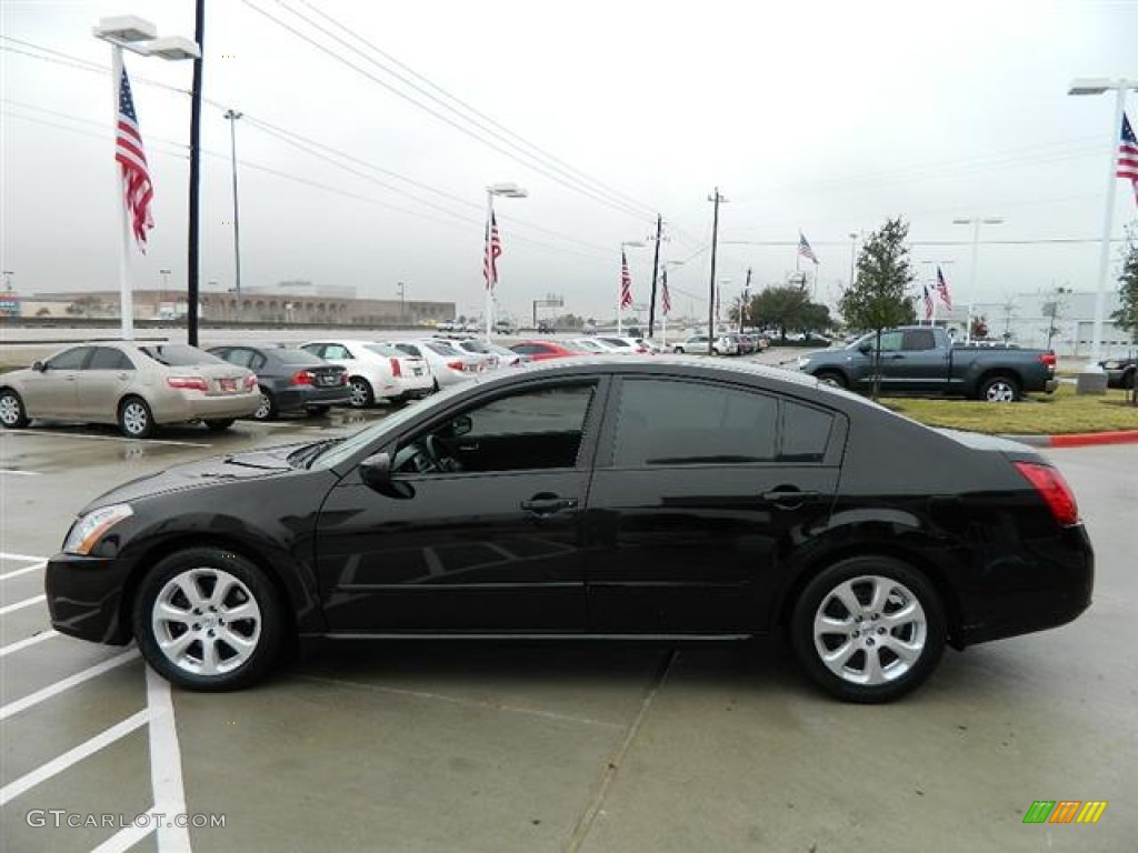 Super Black 2007 Nissan Maxima 3.5 SL Exterior Photo #58685343