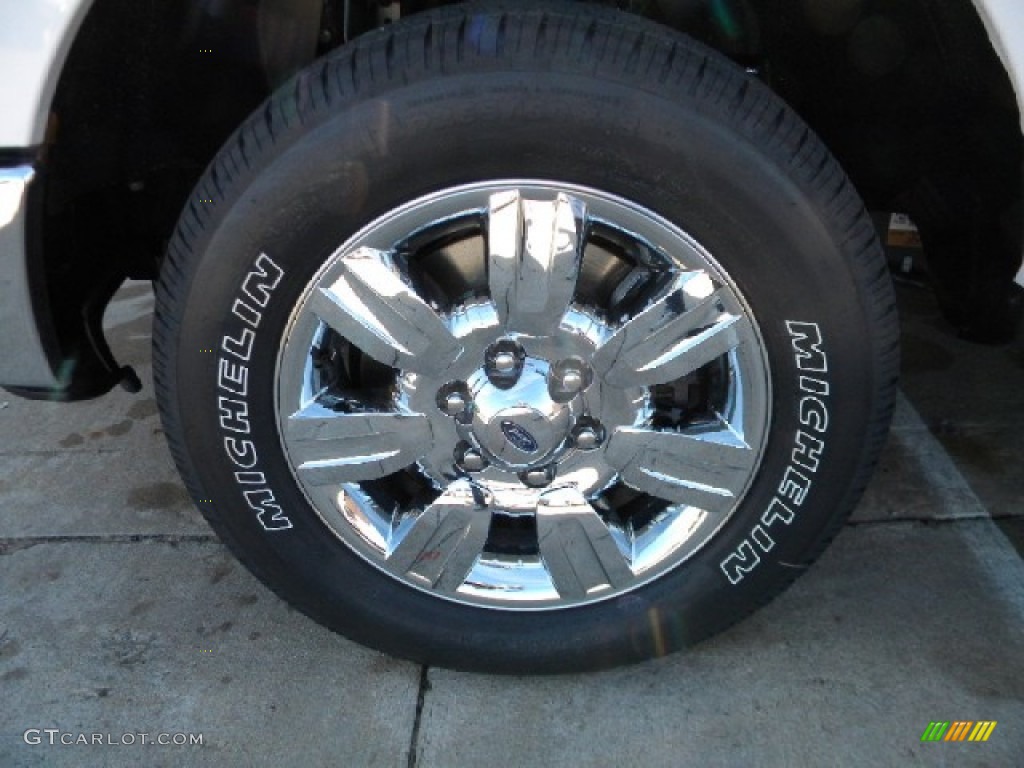 2012 Ford F150 XLT SuperCrew Wheel Photo #58685571
