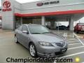 2004 Titanium Gray Metallic Mazda MAZDA3 s Sedan  photo #1