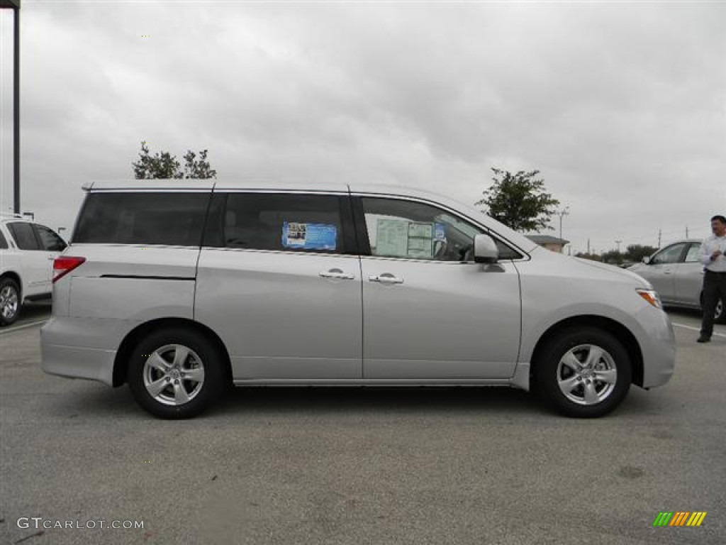 Brilliant Silver 2012 Nissan Quest 3.5 SV Exterior Photo #58685703