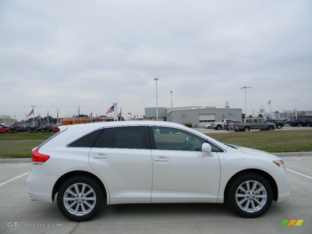 Blizzard White Pearl 2012 Toyota Venza LE Exterior Photo #58685833