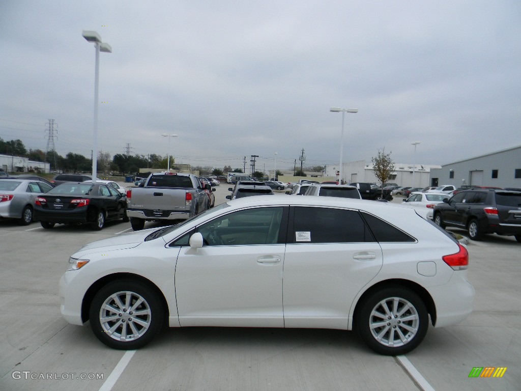 Blizzard White Pearl 2012 Toyota Venza LE Exterior Photo #58685872