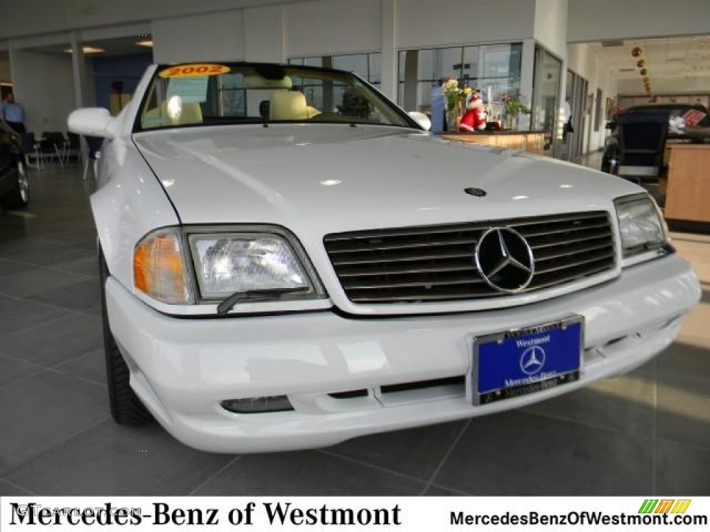 White Mercedes-Benz SL