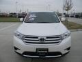 2012 Blizzard White Pearl Toyota Highlander V6  photo #2