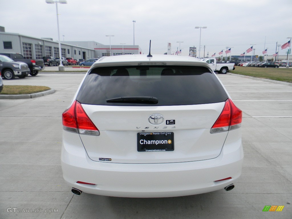 2011 Venza V6 - Blizzard Pearl White / Ivory photo #6