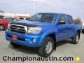 2010 Speedway Blue Toyota Tacoma V6 SR5 PreRunner Double Cab  photo #1