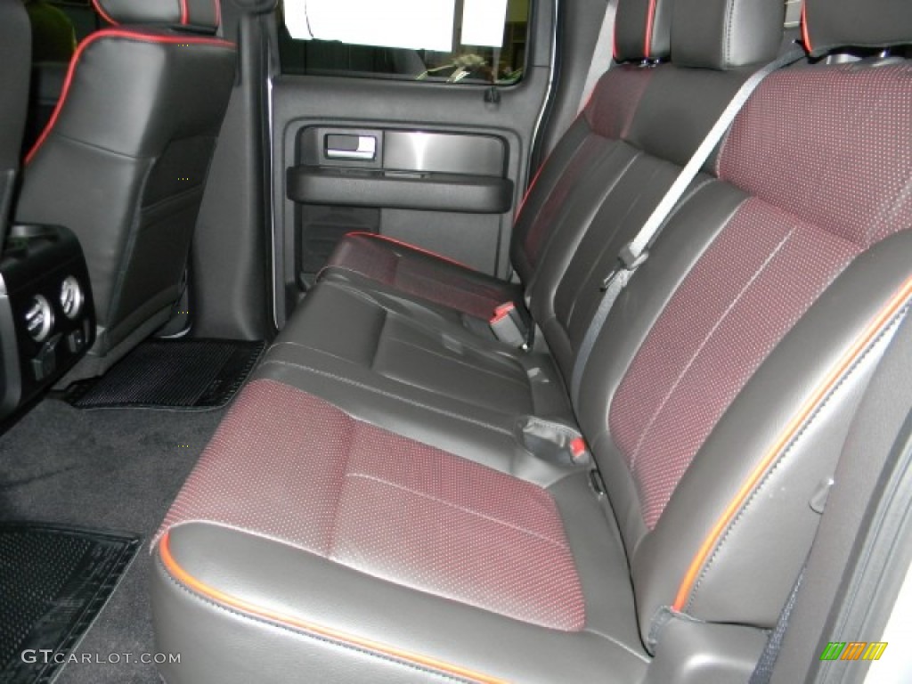 FX Sport Appearance Black/Red Interior 2012 Ford F150 FX2 SuperCrew Photo #58687568