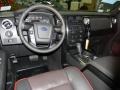2012 Ford F150 FX Sport Appearance Black/Red Interior Prime Interior Photo