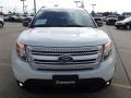 2011 White Suede Ford Explorer XLT  photo #2