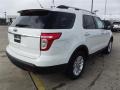 2011 White Suede Ford Explorer XLT  photo #6