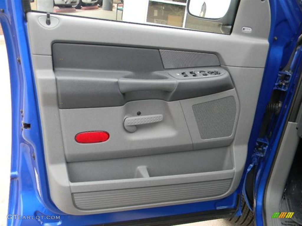 2007 Ram 1500 Sport Quad Cab 4x4 - Electric Blue Pearl / Medium Slate Gray photo #14