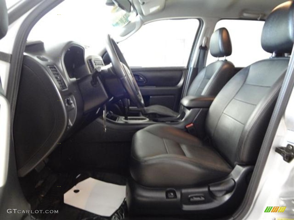 Ebony Interior 2007 Ford Escape Limited Photo #58689580
