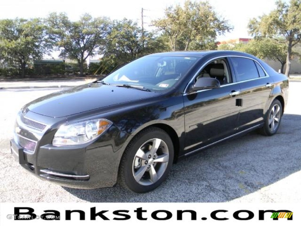 2012 Malibu LT - Black Granite Metallic / Ebony photo #1