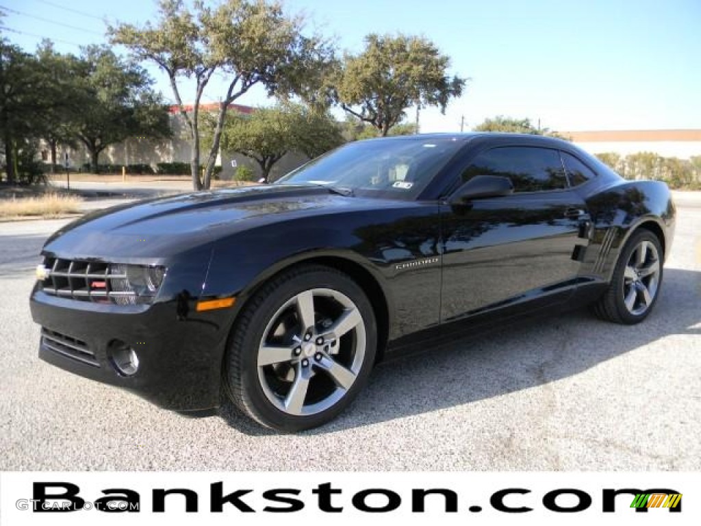 2012 Camaro LT/RS Coupe - Black / Black photo #1