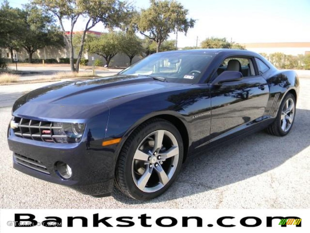 2012 Camaro LT/RS Coupe - Imperial Blue Metallic / Gray photo #1