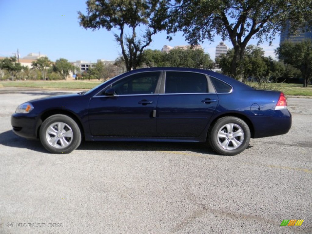 2012 Impala LS - Imperial Blue Metallic / Ebony photo #5