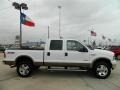 2007 Oxford White Ford F350 Super Duty Lariat Crew Cab 4x4  photo #4