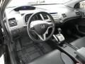 2010 Crystal Black Pearl Honda Civic EX-L Coupe  photo #9