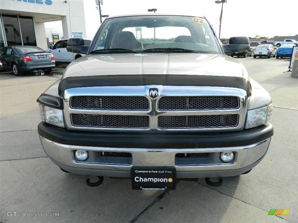 2002 Ram 2500 SLT Quad Cab - Light Almond Pearl Metallic / Camel/Tan photo #1