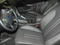 Charcoal Black 2012 Ford Focus Titanium Sedan Interior Color