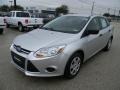 2012 Ingot Silver Metallic Ford Focus S Sedan  photo #13