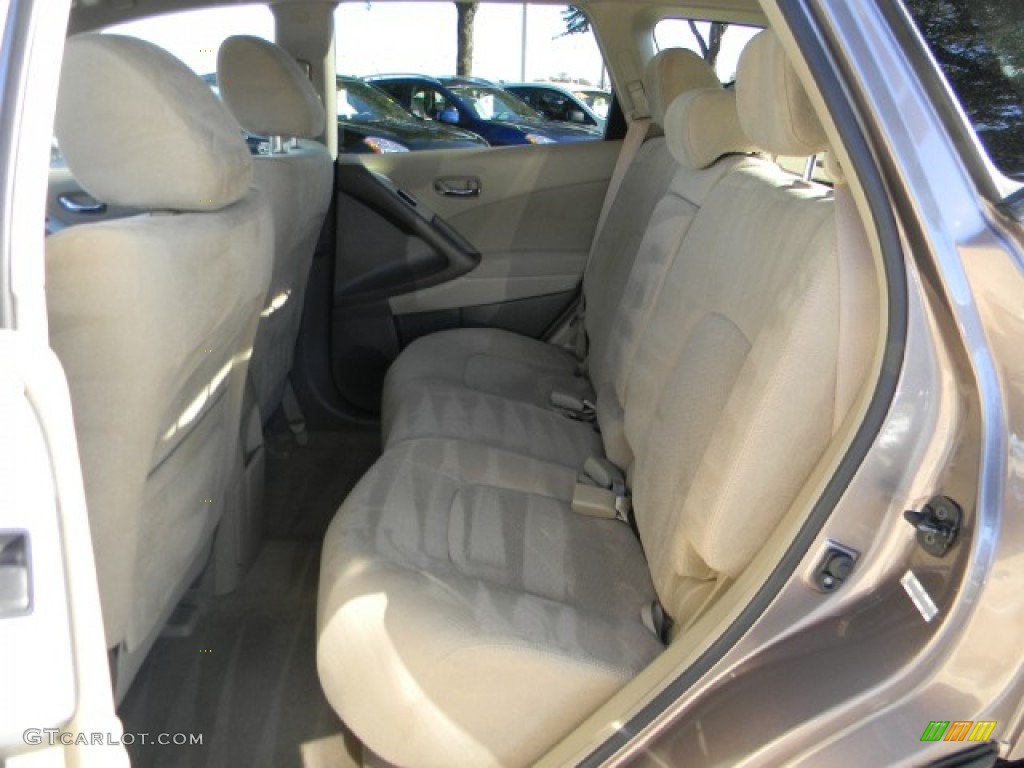 2009 Murano S AWD - Tinted Bronze Metallic / Beige photo #7