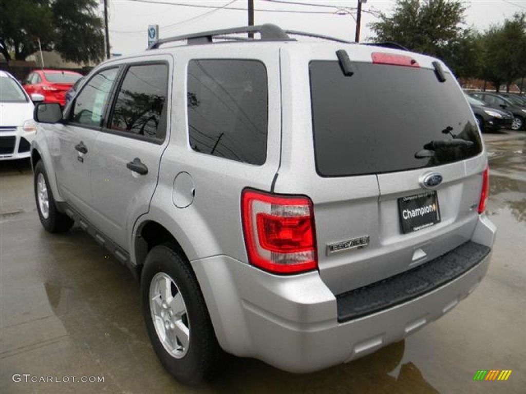 2012 Escape XLT V6 - Ingot Silver Metallic / Charcoal Black photo #7