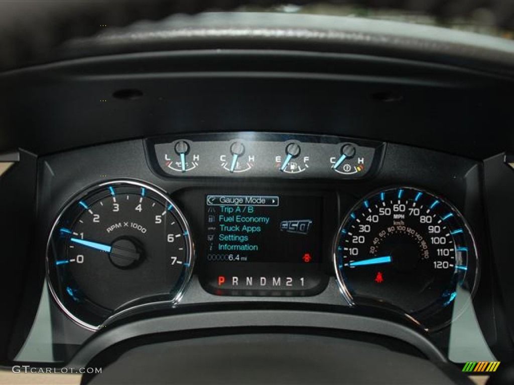 2012 Ford F150 XLT SuperCrew Gauges Photo #58695110