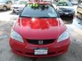 2005 Rallye Red Honda Civic LX Coupe  photo #2